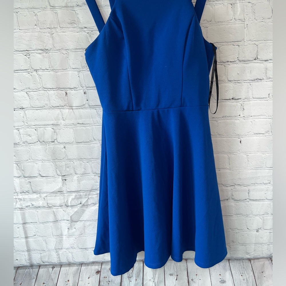 B. Smart Dark Blue Strapped Sleeveless dress size 9 - Picture 6 of 15